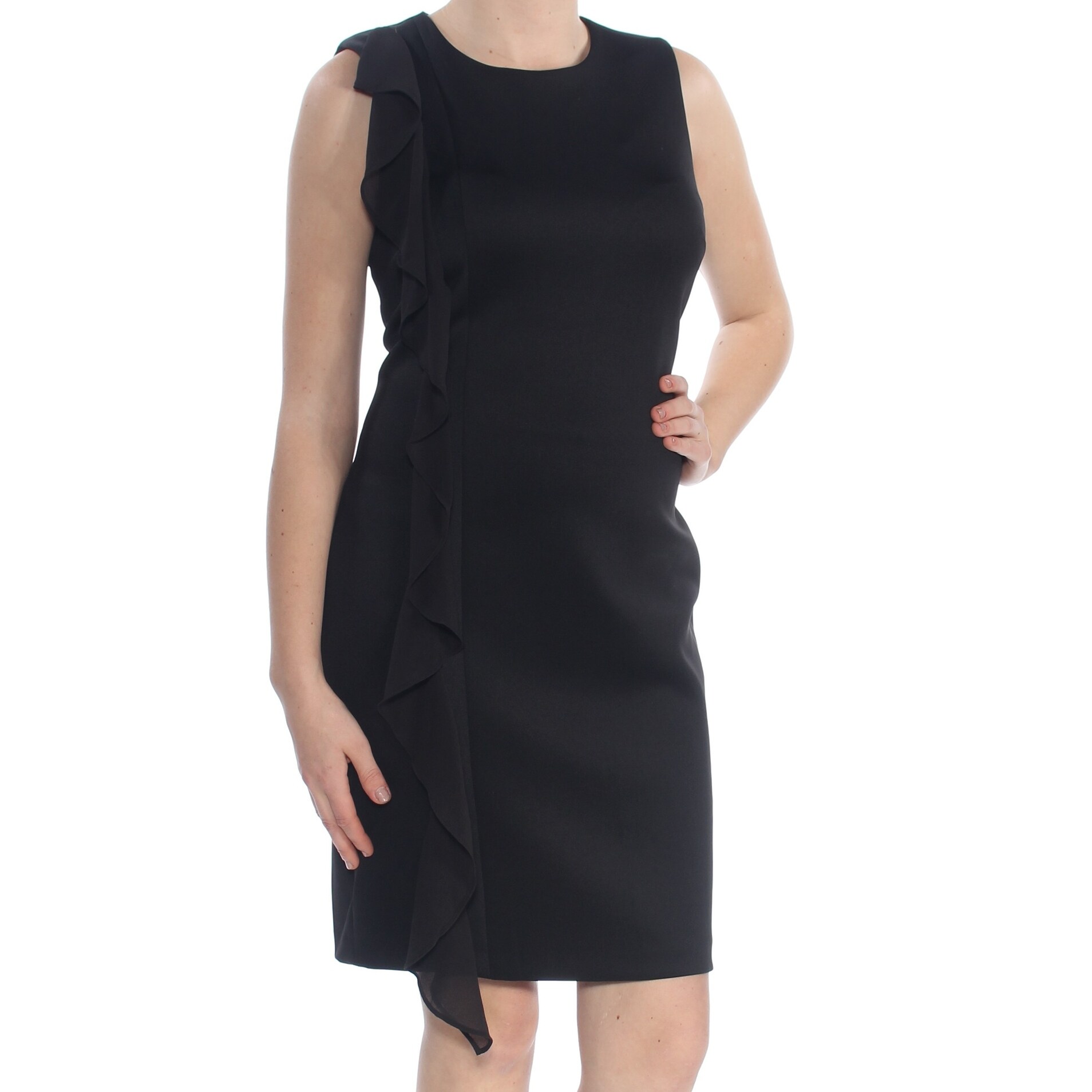 calvin klein black dress