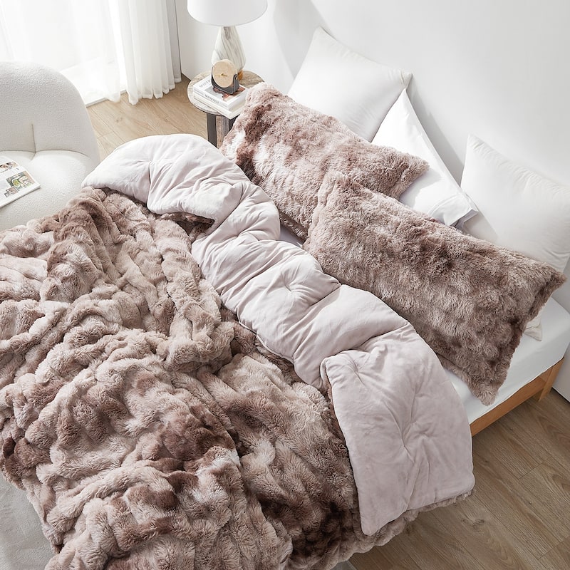 Snowball Chunky Bunny® - Coma Inducer® Comforter Set - Wisdom Brown