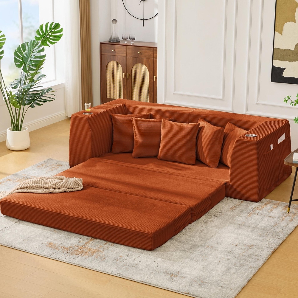 Orange Square Arms Sofas - Bed Bath \u0026 Beyond, image size:1000x1000