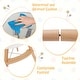 preview thumbnail 16 of 16, Babyjoy Baby High Chair Wooden Feeding Chair with 4-Gear Tray & - See Details