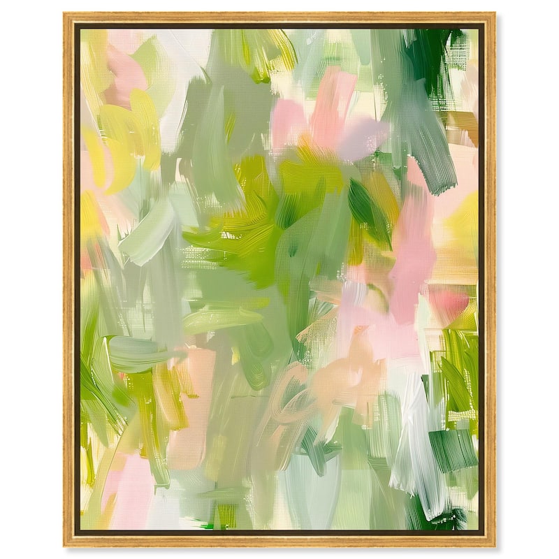 Quantum Hues I Canvas by Art Remedy - 16" x 20" - Gold