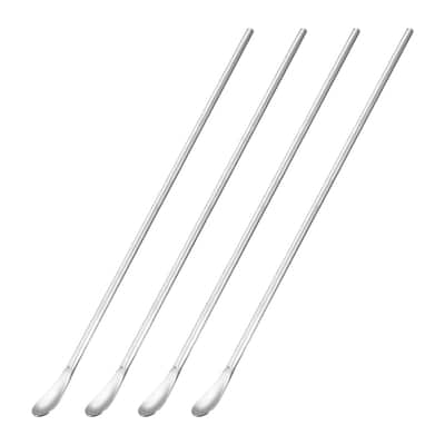 Stainless Steel Stirring Spoon, 4Pcs Long Handle Spoon