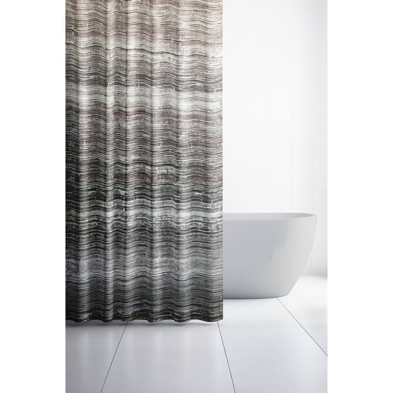 Nomad 100% Polyester Shower Curtain