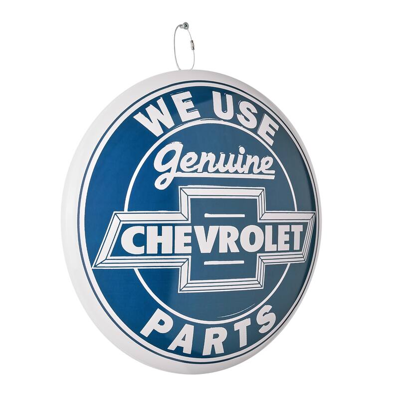 American Art Decor Round Dome Metal Sign - 15" x 15"