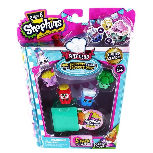 Shop Shopkins Season 6 Chef Club Playset 5 Pack Multi Overstock 13728411