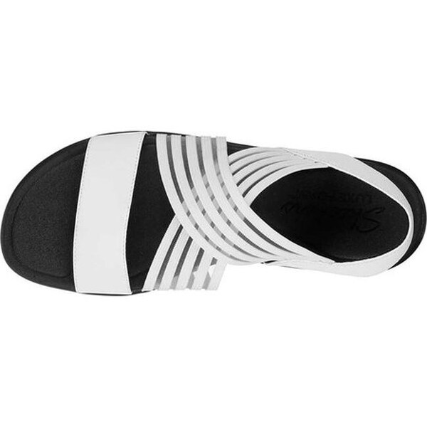 skechers bumblers stop & stare wedge sandal