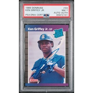 graded ken griffey jr rookie cards Jr. Card: Values, Grades & Storage This card has been hand signed Seattle Mariners by Griffey and has been slabbed and authenticated by Beckett Ken Griffey Jr Signed Slabbed