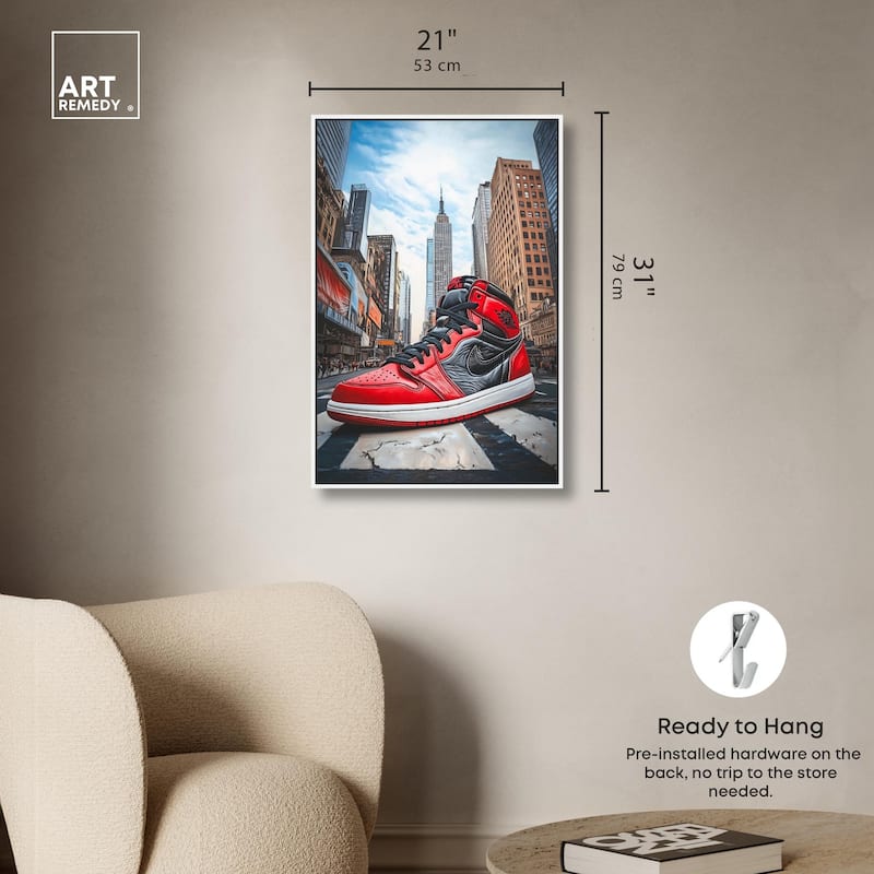 Sneaker of New York Canvas by Art Remedy