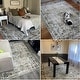 preview thumbnail 8 of 12, Vintage Non-Slip Machine Washable Area Rug