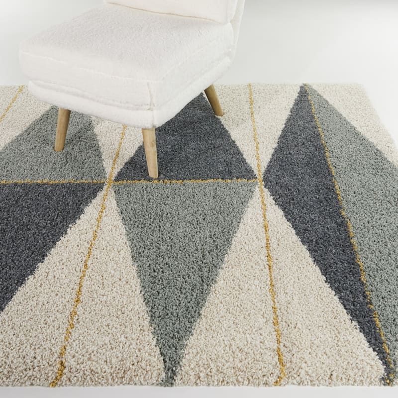 Balta Levine Modern Geometric Shag Area Rug