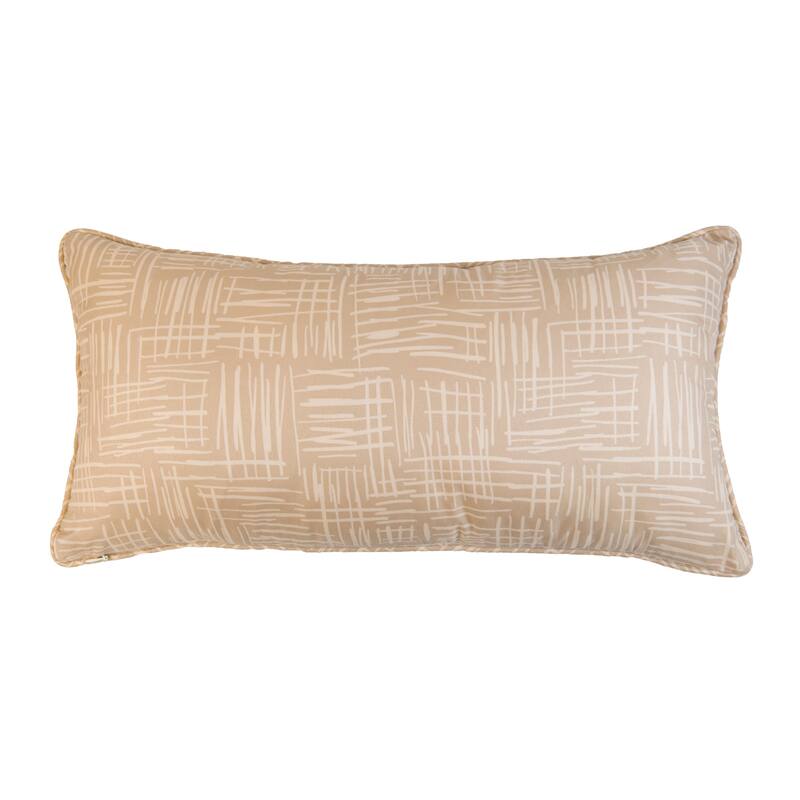 Dawn Mist "Leaves" Polyester Decorative Pillow