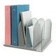 preview thumbnail 4 of 4, Onyx 5 Upright Desk Organizer, Desktop Storage for Files, Papers, Books, Folders