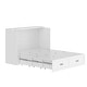 preview thumbnail 23 of 30, Murphy Cabinet Bed , Free-Standing Foldable Murphy Bed Credenza for Guest Room Dresser