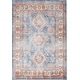 preview thumbnail 2 of 11, Nourison Fulton Indoor only Persian Area Rug 7' 9" x 9' 9" - Blue/Ivory - Rectangle