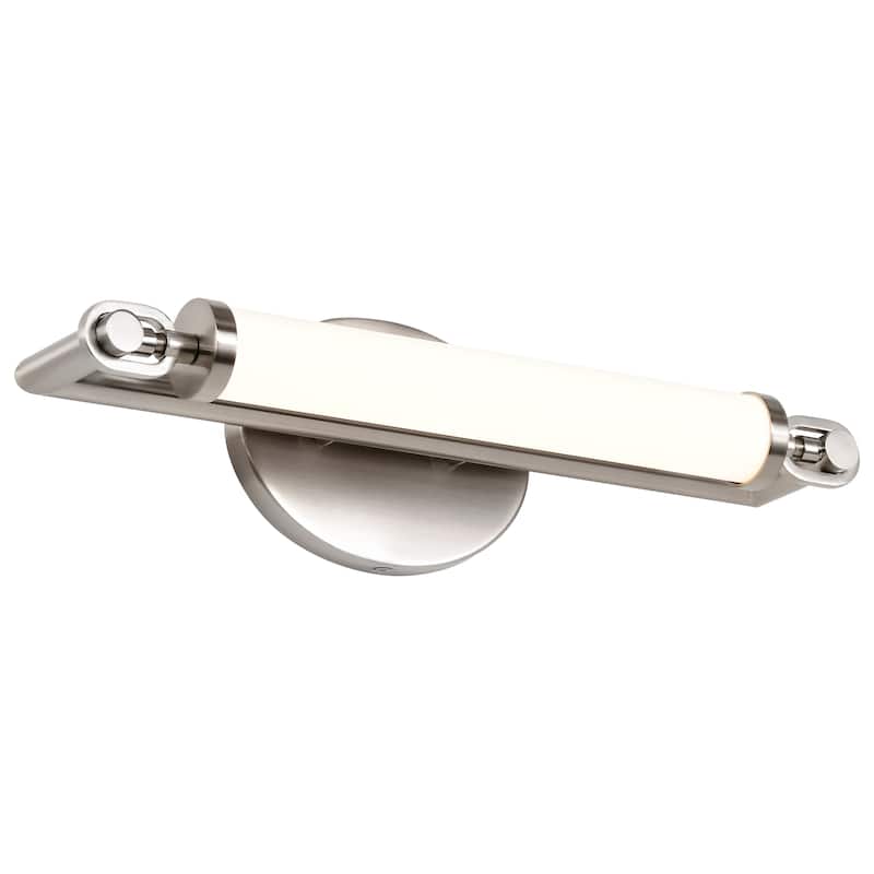 Edgeworth 16 Inch LED Vanity Brushed Nickel Acrylic Lens - Brushed Nickel