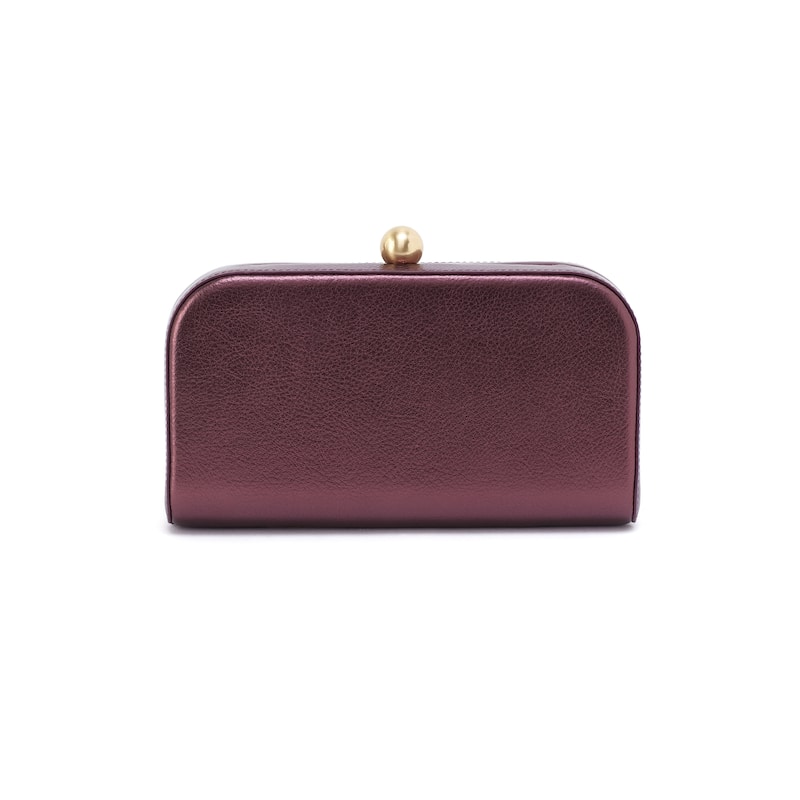 HOBO Lauren Leather Miniaudiere Clutch
