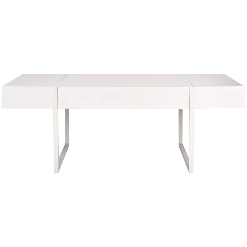 SAFAVIEH Tristan Modern Rustic Rectangular Coffee Table - 43.3" W x 23.6" L x 15.7" H - 43.3" W x 23.6" L x 15.7" H