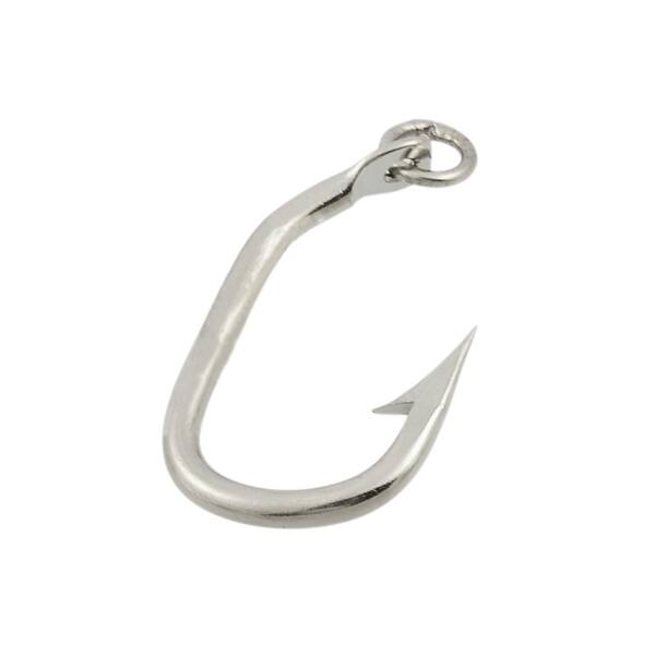 Unique Bargains Fishing Tackle Metal 4mm Dia Shank Barb Fish Hook 3.2# w  Ring - Bed Bath & Beyond - 18160137