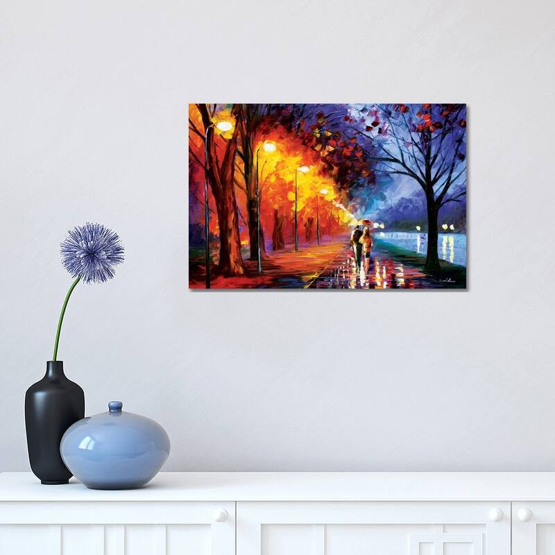 iCanvas "Alley By The Lake I" by Leonid Afremov Canvas Print - 12x18x1.5