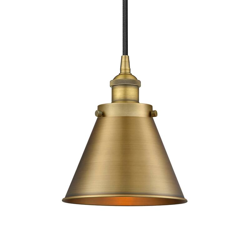 Innovations Lighting 616-1PH-10-8 Appalachian Pendant Appalachian 8" - Brushed Brass