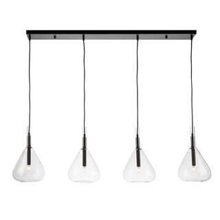 Artcraft Conic - 4-Light Island Light - Black
