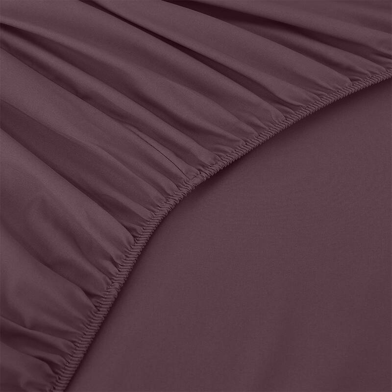 Shatex Soft Skin-Friendly 4-Piece Deep pocket Bed Sheet Set