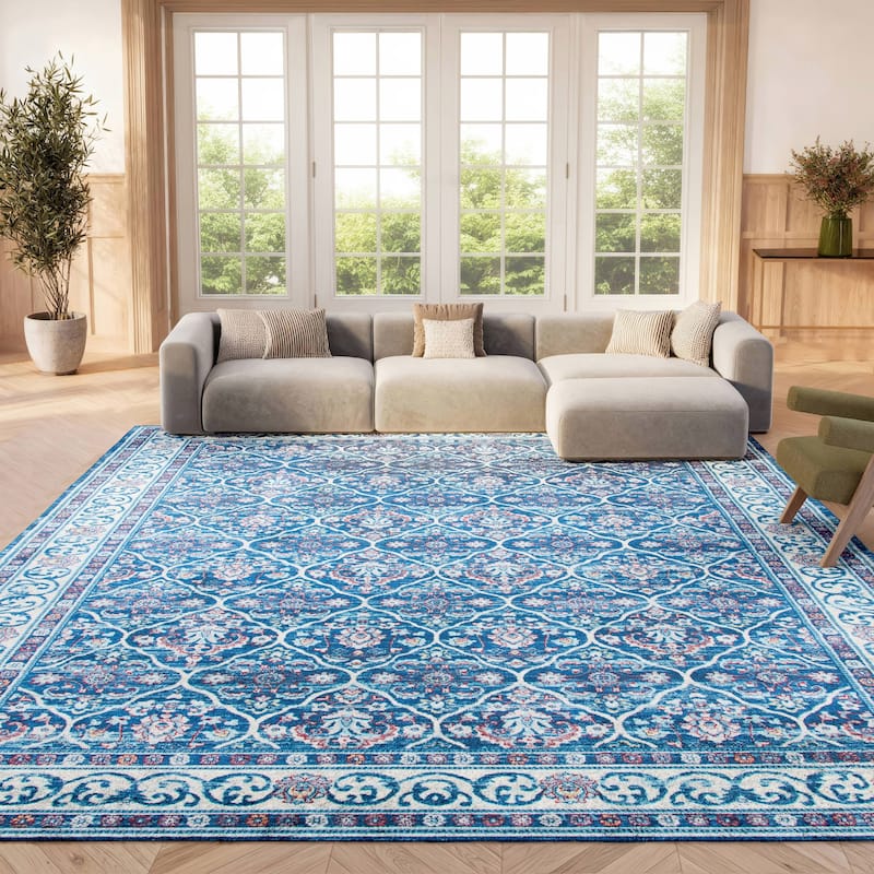SAFAVIEH Brentwood Craciunita Traditional Oriental Rug