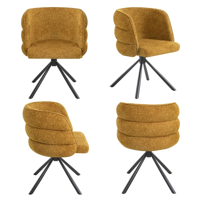 270 Degree Swivel Modern Home Office Desk Chairs Set of 2