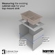preview thumbnail 44 of 74, Karran 33" Top Mount Double Equal Bowl Quartz Kitchen Sink Kit - 33" x 22" x 9"