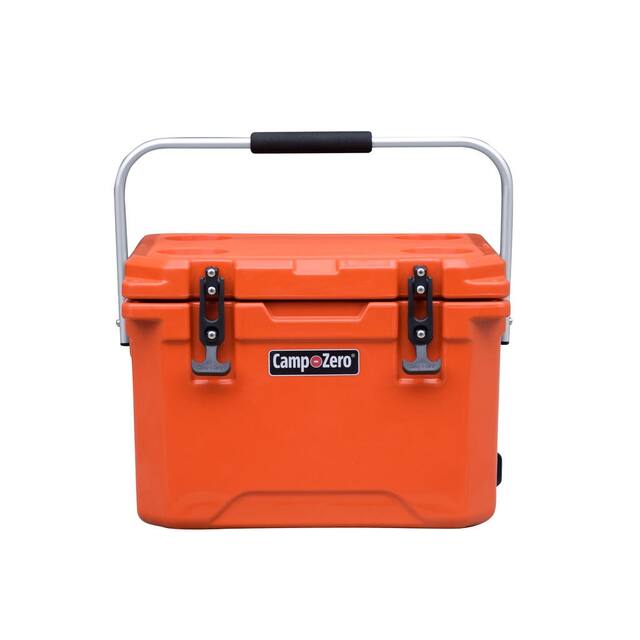 CAMP-ZERO 20L 21 Quart Premium Cooler - Bright Orange