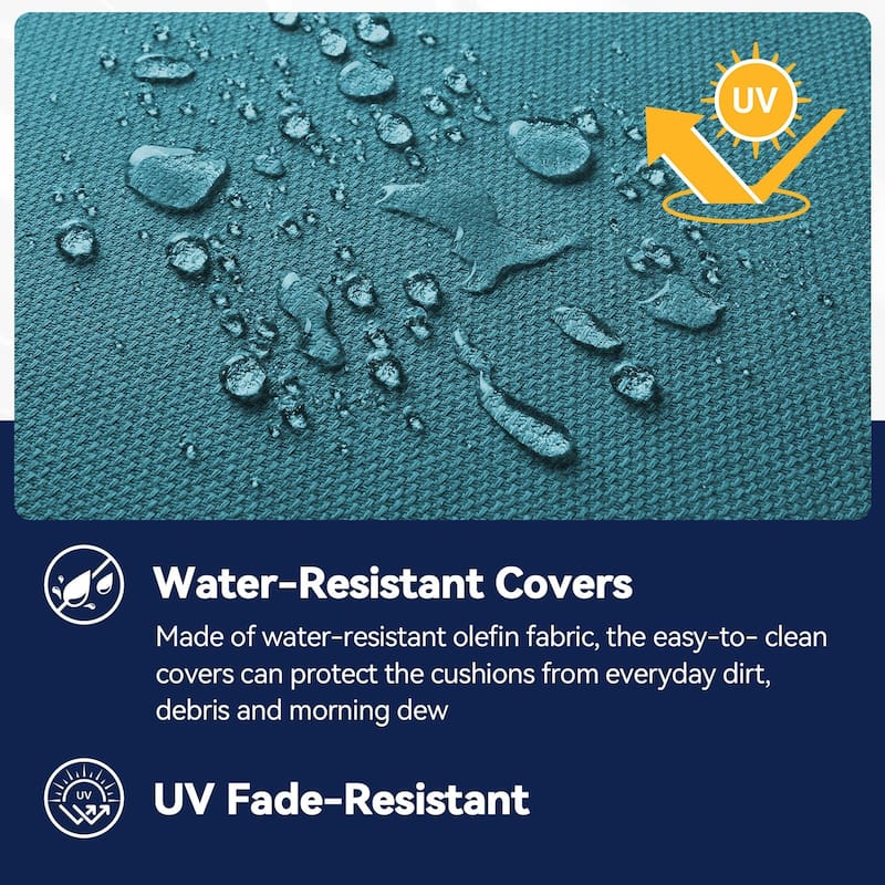 Patio Outdoor Cushions with Removable Cover