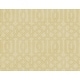 preview thumbnail 1 of 4, Seabrook Designs Gretel Geometric Lattice Unpasted Wallpaper 27 in. W x 27 ft. L - Parchment & Metallic Gold