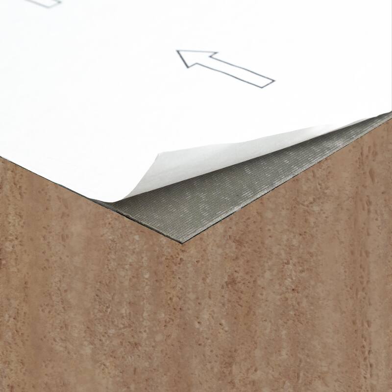 Achim Nexus Travatine Marble 12x12 Self Adhesive Vinyl Floor Tile - 20 Tiles/20 sq. ft.