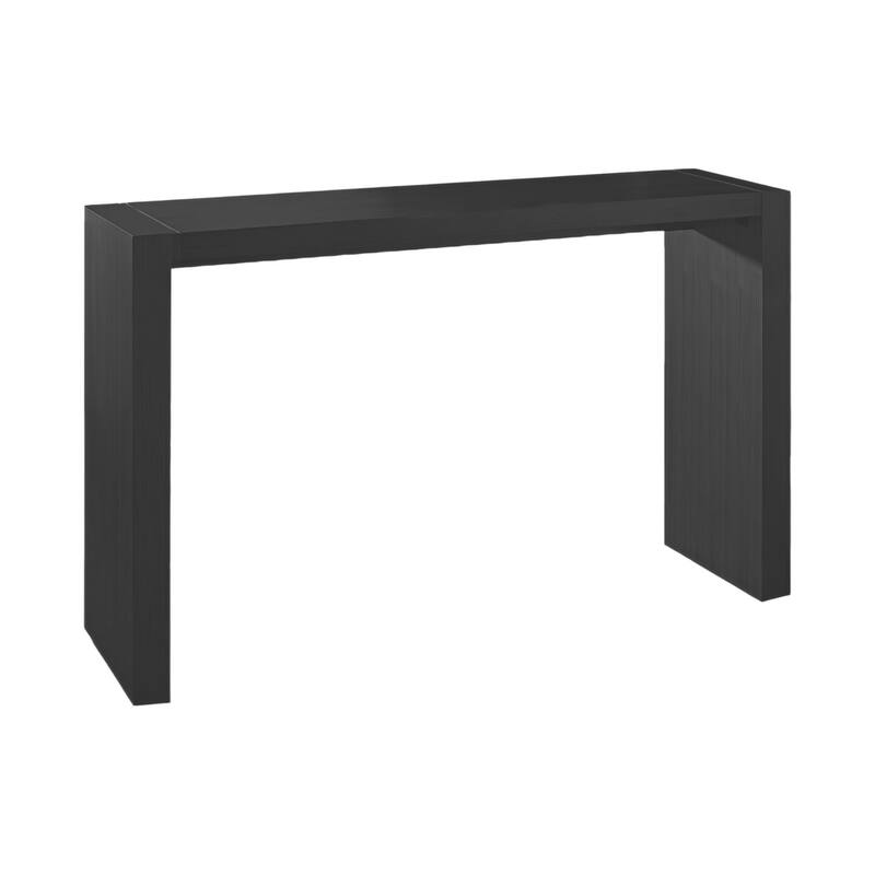 HomeRoots 60" Espresso Wood Rectangular Bar Height Bar Table - 60 in. x 40 in. x 18 in.