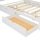 preview thumbnail 41 of 46, Queen Storage Platform Bed with Twin-XL Trundle & USB Ports