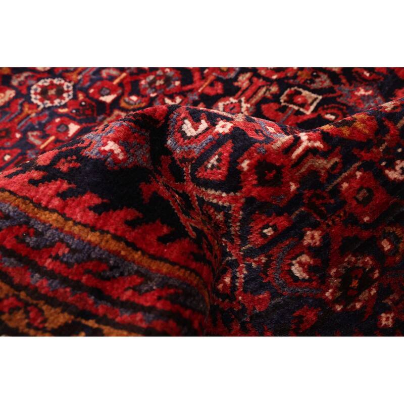 ECARPETGALLERY Hand-knotted Andelz Dark Navy Wool Rug - 3'1 x 10'6