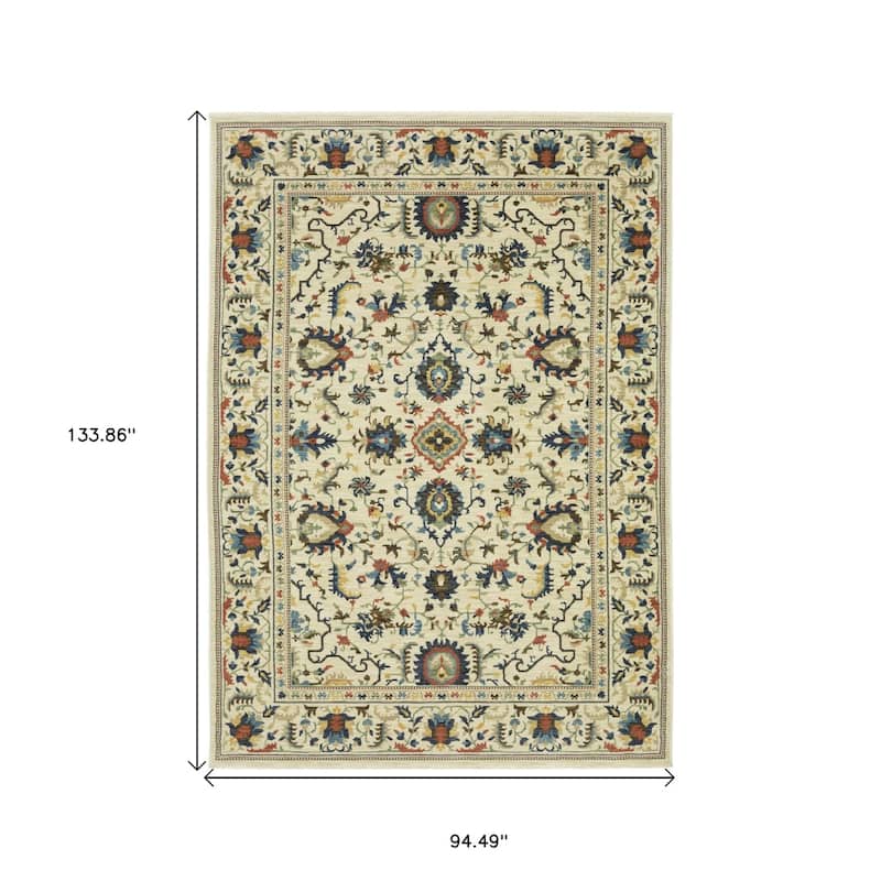 HomeRootsOriental Traditional Runner Area Rug