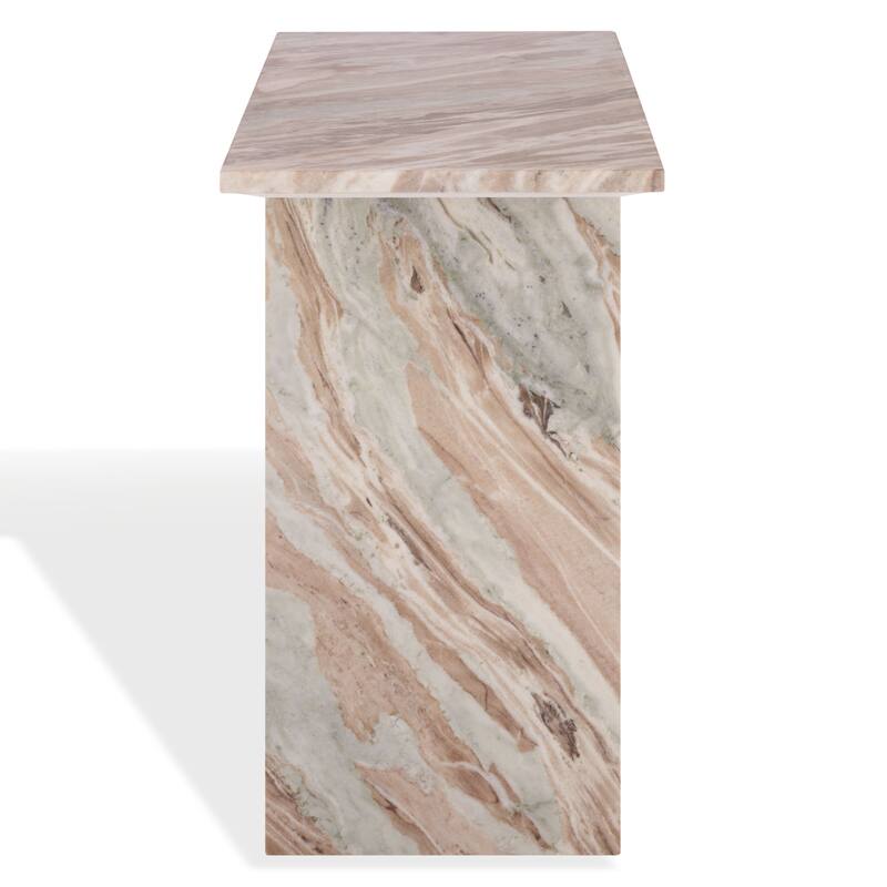 SAFAVIEH Couture Tobilyn Marble Console Table - 46"W x 16"D x 30"H