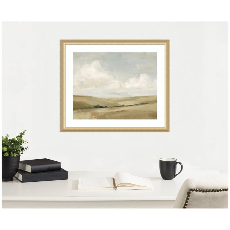 Kate and Laurel Whispering Meadows II by Amy Lighthall Framed Wall Art Print