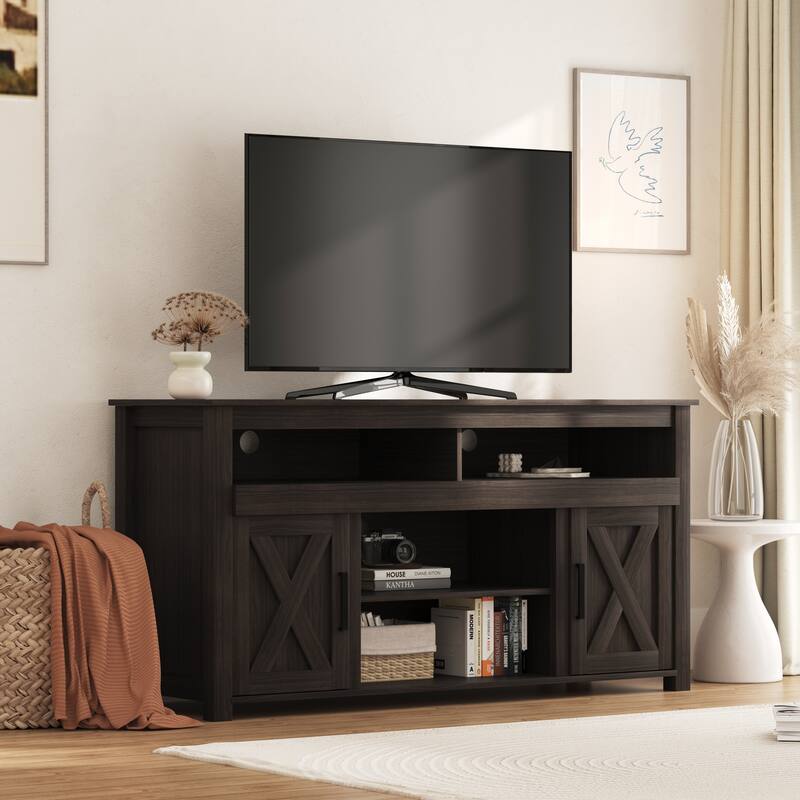 TV Stand for TVs up to 60" Farmhouse Media Console