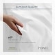 preview thumbnail 10 of 21, Pointehaven Long Staple Cotton Embroidered Percale Oversized Percale Cooling 4 pc Sheet Set