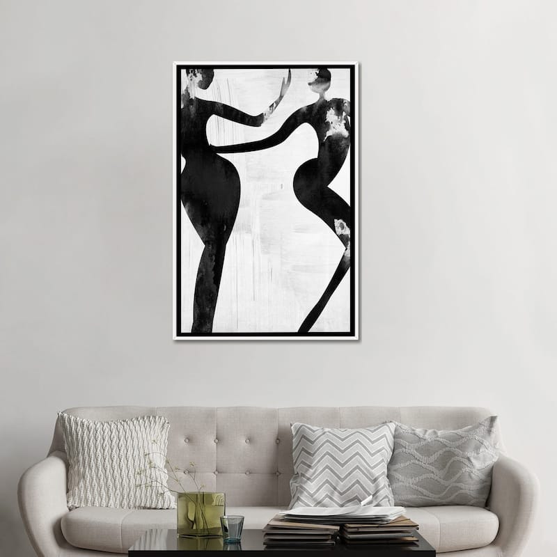 iCanvas "Let's Dance Love I" by Nikki Chu Framed Canvas Print
