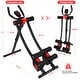 LYDBMYT Abdominal Exercise Machine, Folding Ab Crunch Equipment With LCD Display & Foam Grips, Adjustable Ab Fitness Trainer For Abdomen, Arms, Legs