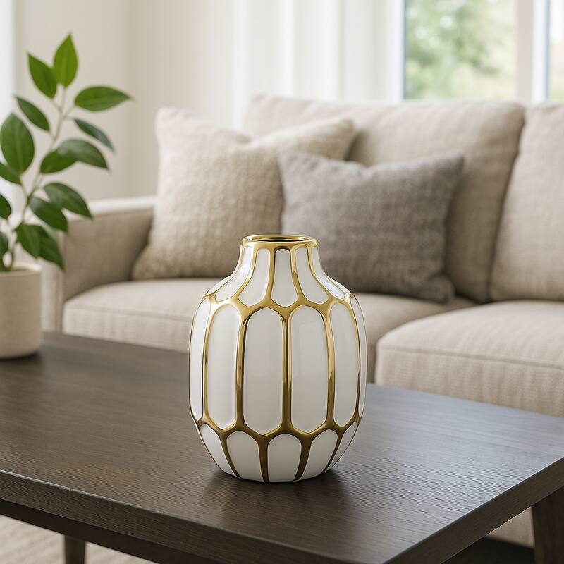 Decorative Ceramic Bud Modern Decorative Vase