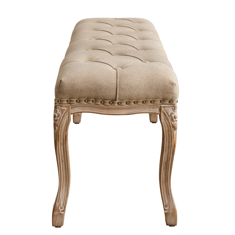 Modern Ottomans 45.2 In.W Retro Stool Legs - 45.2" W X 14.6" D X 18.3" H