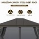 preview thumbnail 14 of 17, Outsunny Aluminum Frame Hardtop Gazebo