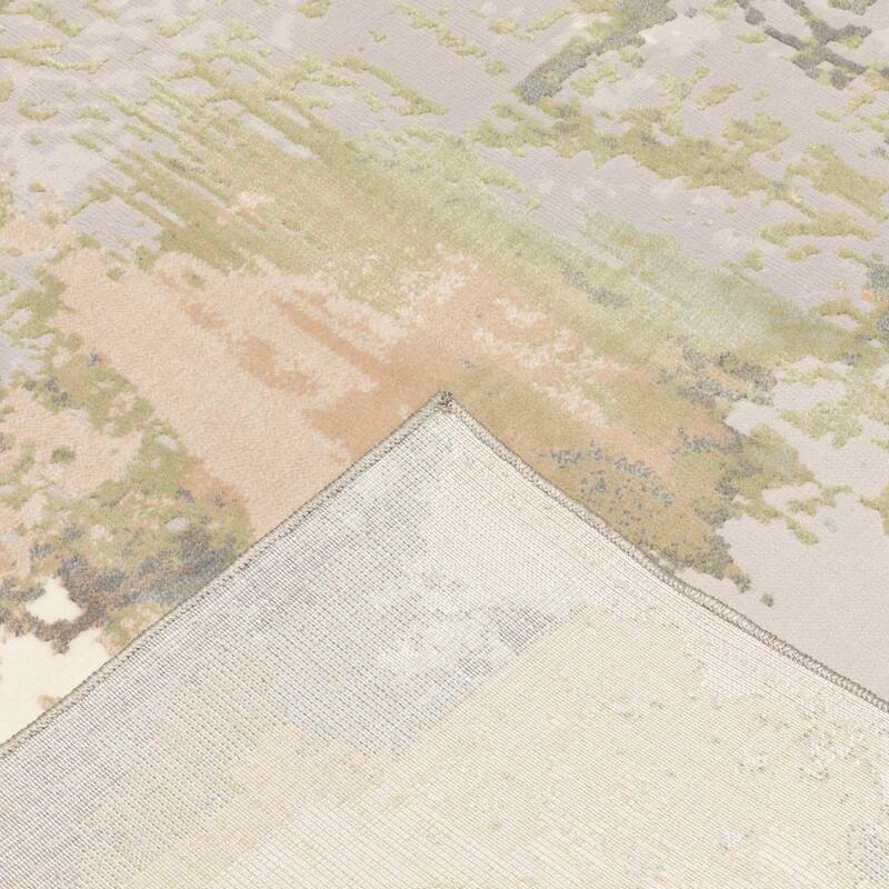 Style Haven Cosette Distressed Abstract High-Low Pile Area Rug