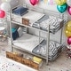 preview thumbnail 12 of 20, Twin XL over Twin XL Bunk Bed With Board Guardrail And 2 Drawers for Home