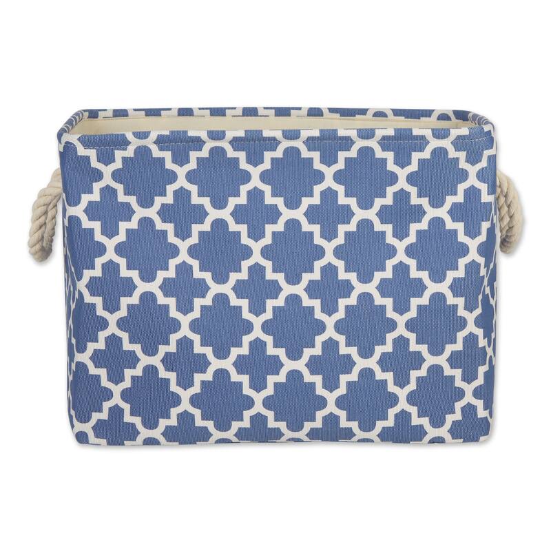 DII Lattice Decorative Storage Bin