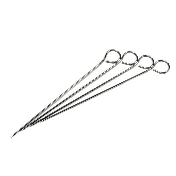 9" Stainless Steel Barbeque Skewers - 36 Units